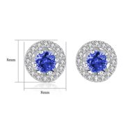 Boucles d'oreilles Gaurosa Femme Fantasy in Argent Zirconia SE0146-BU - SE0146-BU
